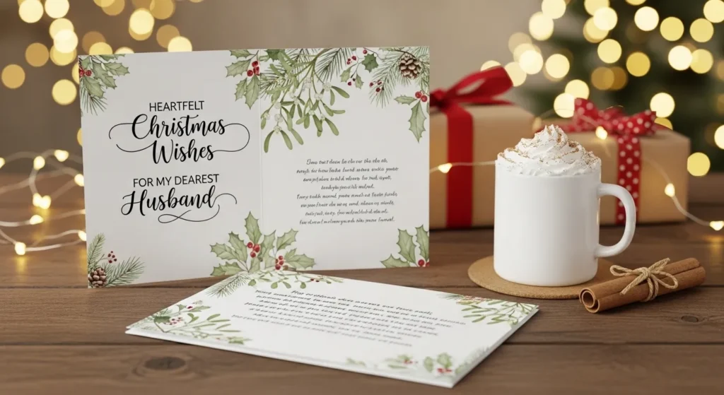 Christmas Wishes from Wife to Husband