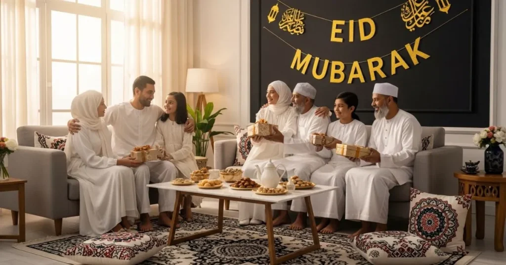 Eid Mubarak Wishes for Family