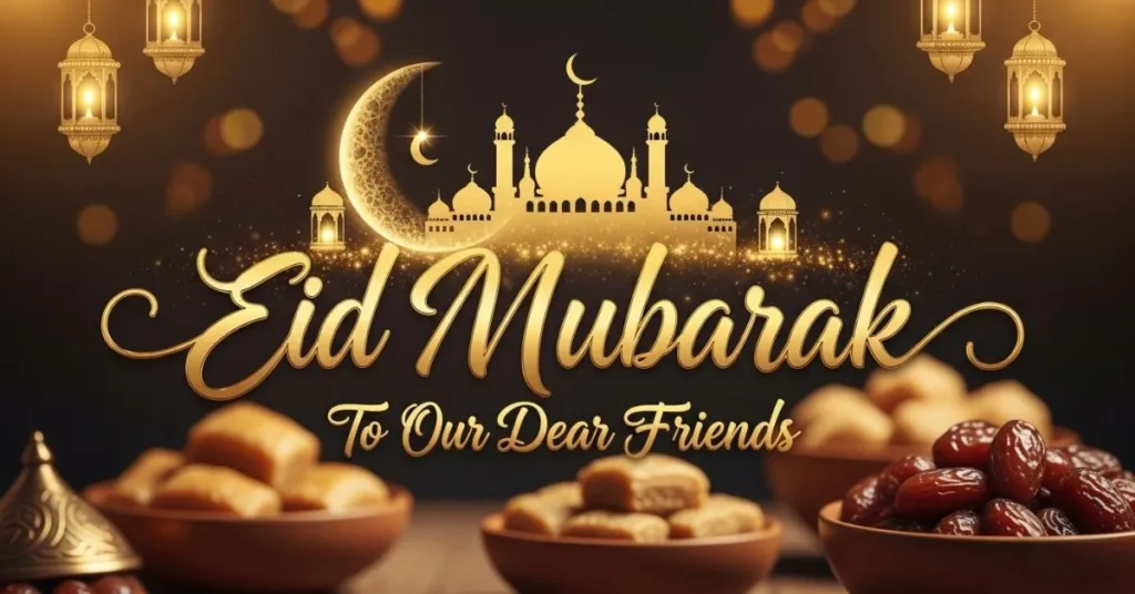 Eid Wishes for Friends