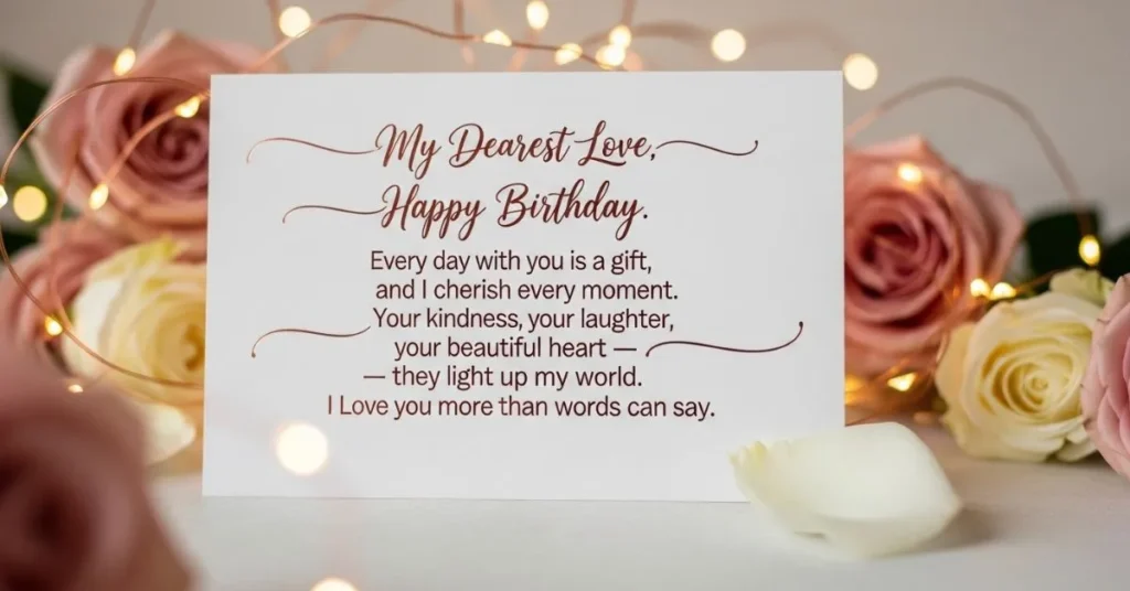 Emotional Birthday Wishes for Girlfriend