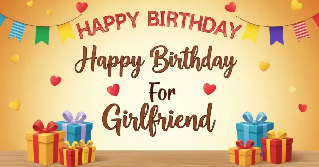 Funny Birthday Wishes for Girlfriend