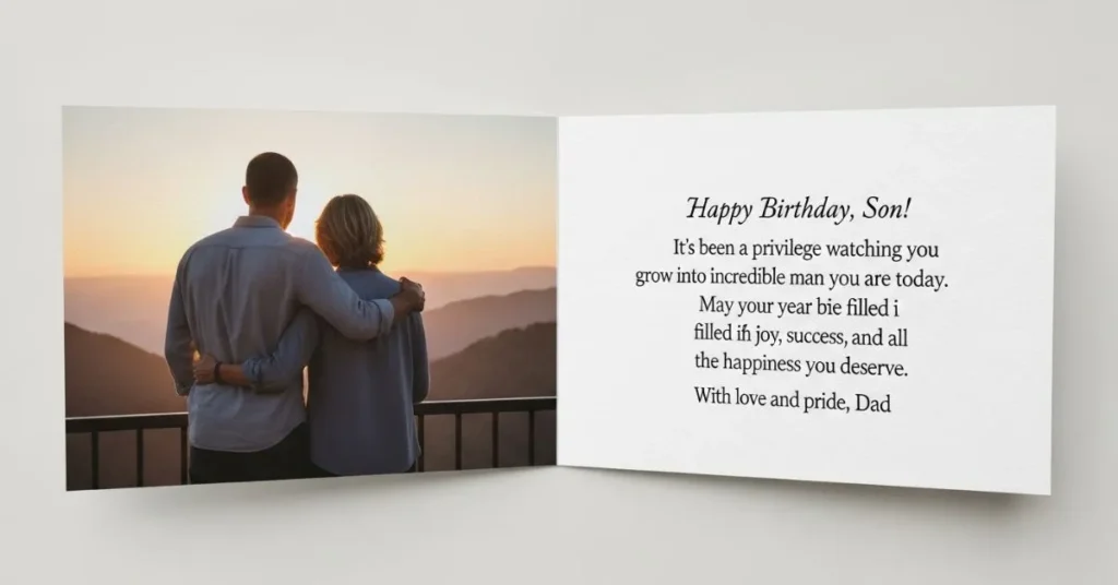 Good Birthday Wishes for an Adult Son