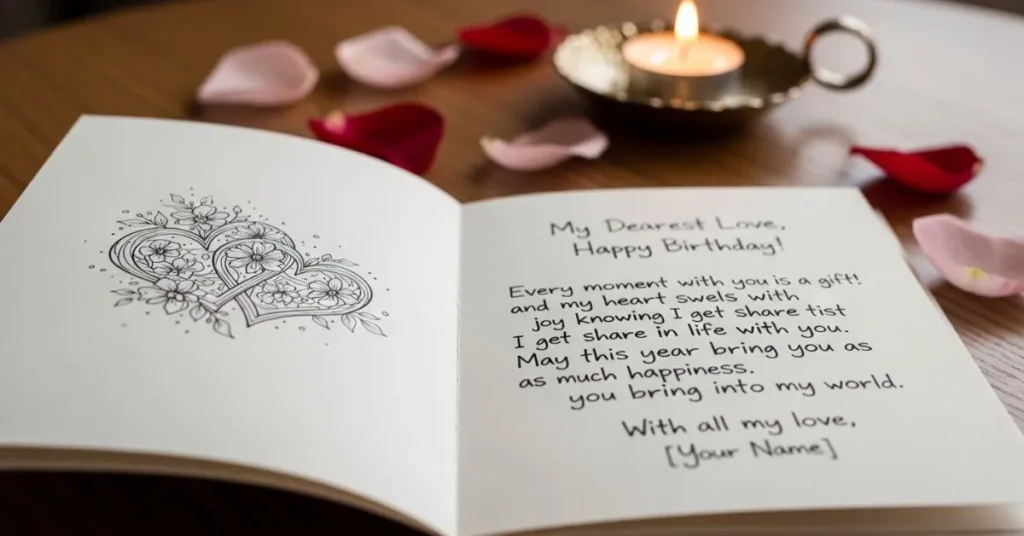 Heart Touching Birthday Wishes for Girlfriend
