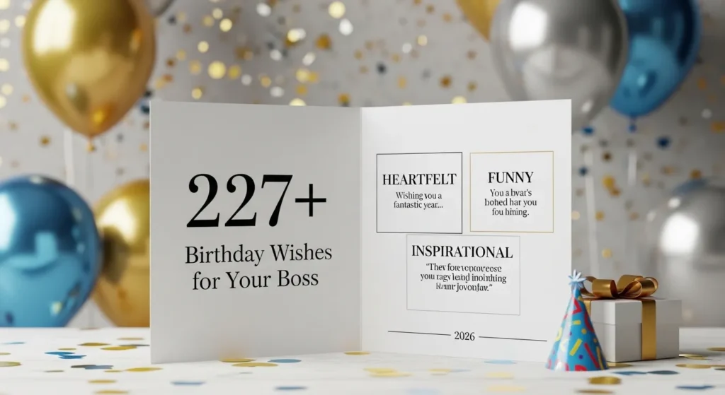 Heartfelt Birthday Wishes for Your Boss