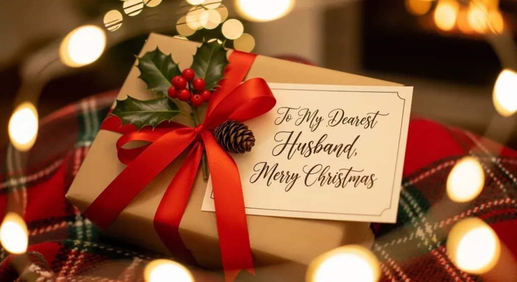 Heartwarming Christmas Messages for Husband