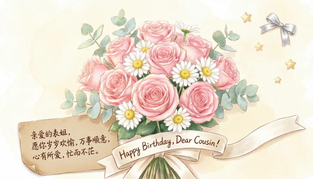 Inspirational Birthday Wishes for Cousin Female