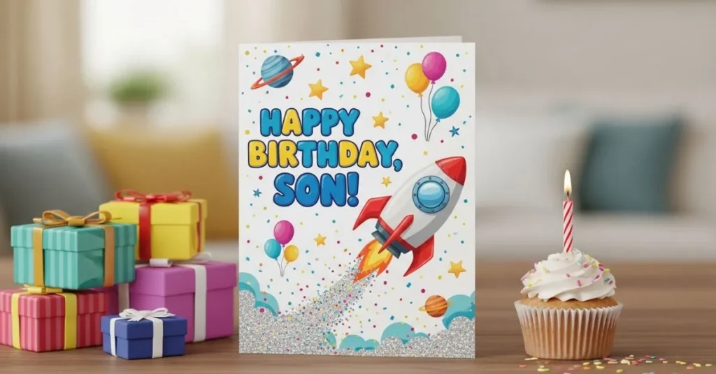 Short Birthday Wishes for My Son