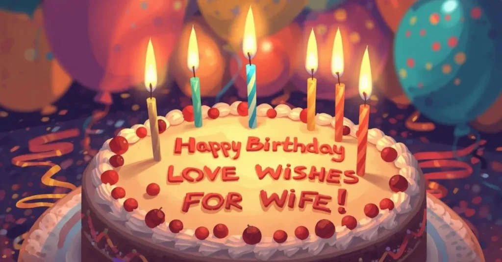 Short Birthday Wishes for Wife