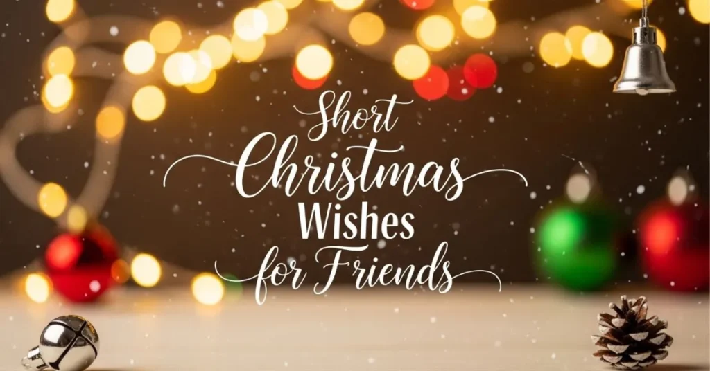 Short Christmas Wishes for Friends