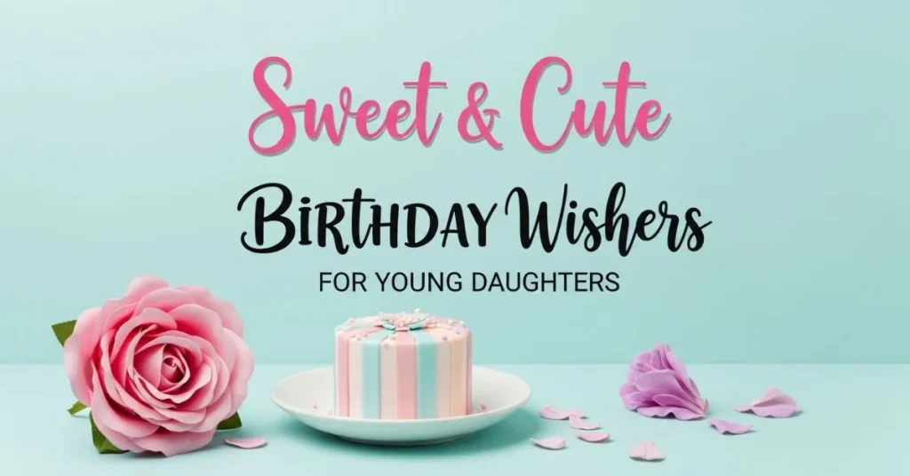 Sweet & Cute Birthday Wishes for Young Daughters