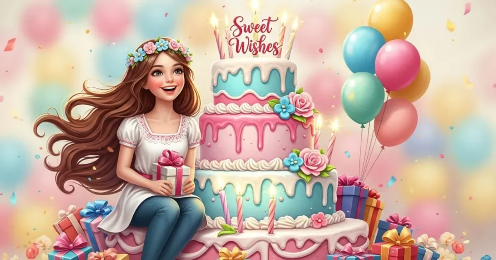 Sweet Birthday Wishes for Beautiful Girl