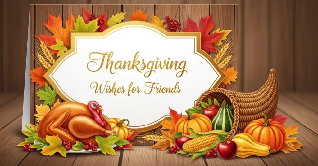 Thanksgiving Wishes for Friends