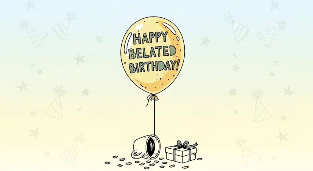 Belated Birthday Wishes for Boss or Colleague 