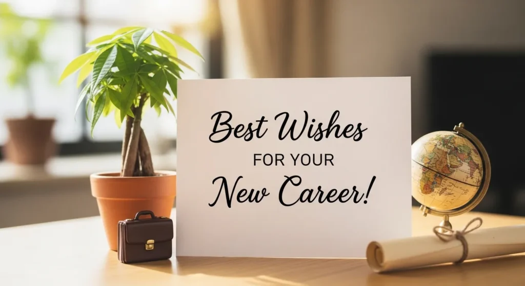 Best Wishes for New Career
