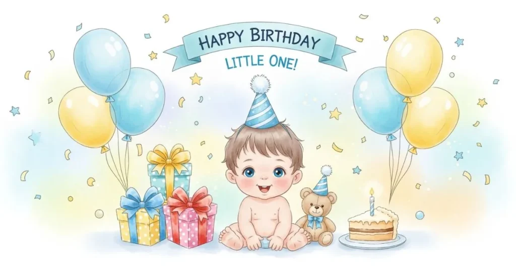 Birthday Wishes for Baby Boy