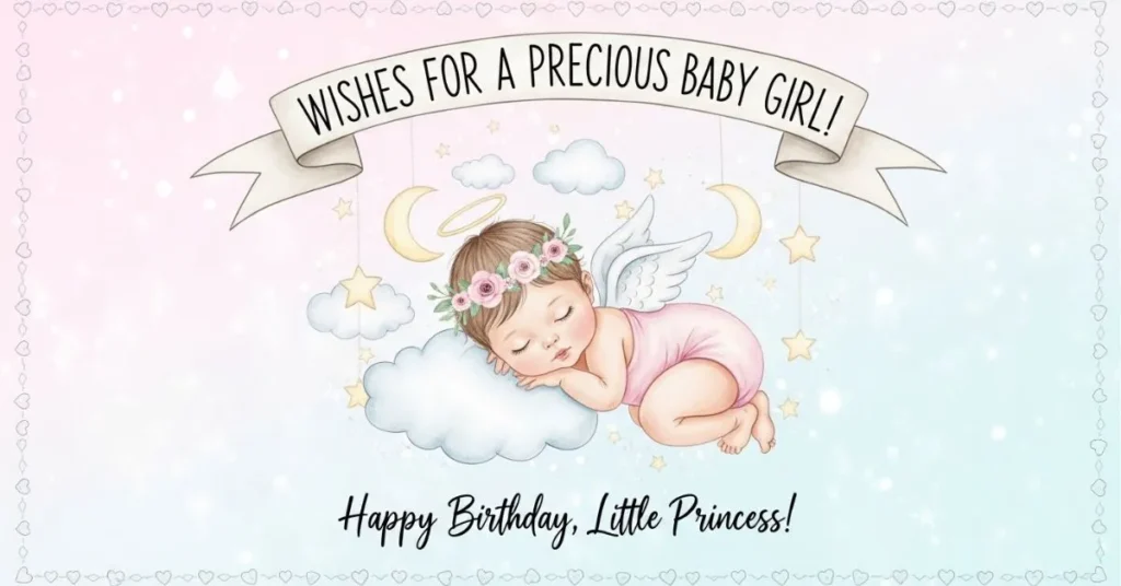 Birthday Wishes for Baby Girl