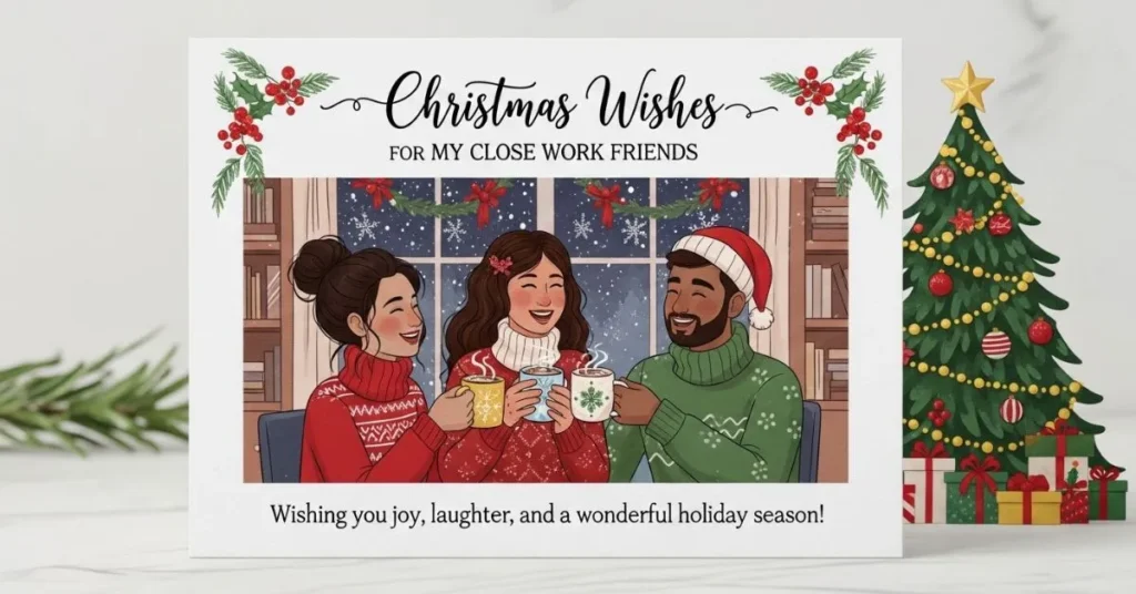 Christmas Wishes for Close Work Friends