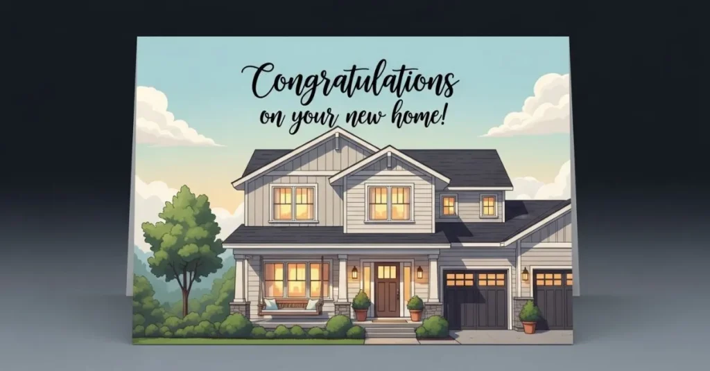 Congratulations Messages for New House