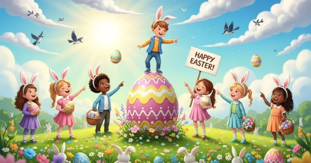 Creative Easter Wishes for Kids