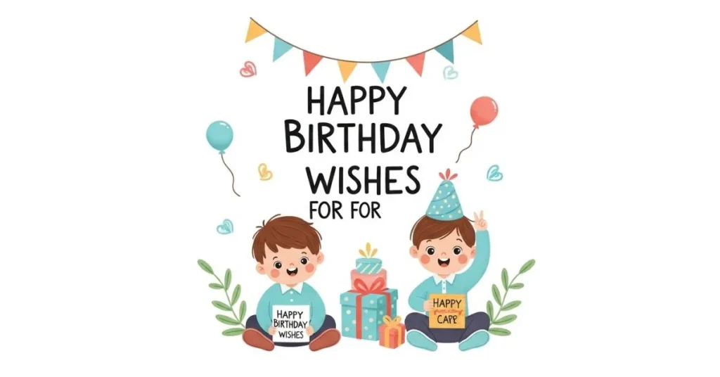 Cute Birthday Wishes for Children