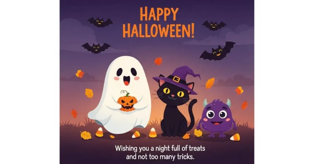 Cute Halloween Wishes for Kids