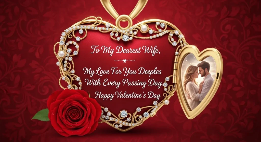Deep Love Valentine Wishes for Wife