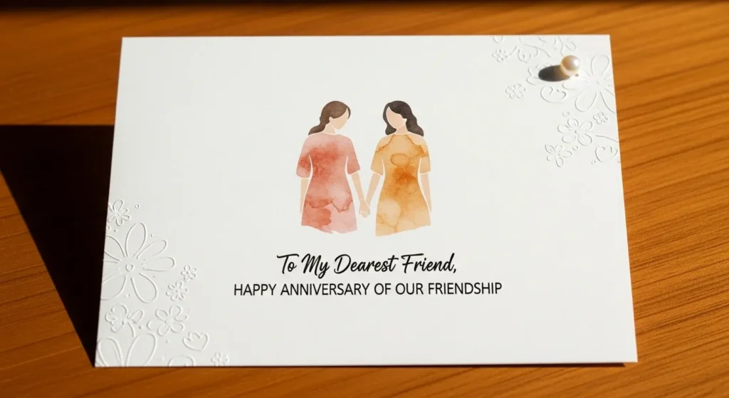 Emotional Anniversary Wishes for Best Friend