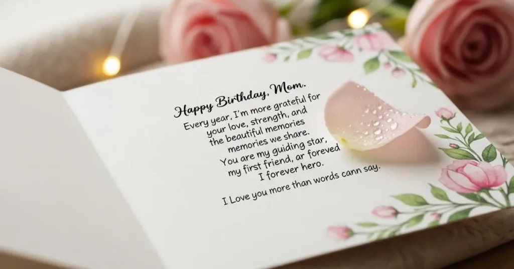 Emotional Birthday Wishes for Mother