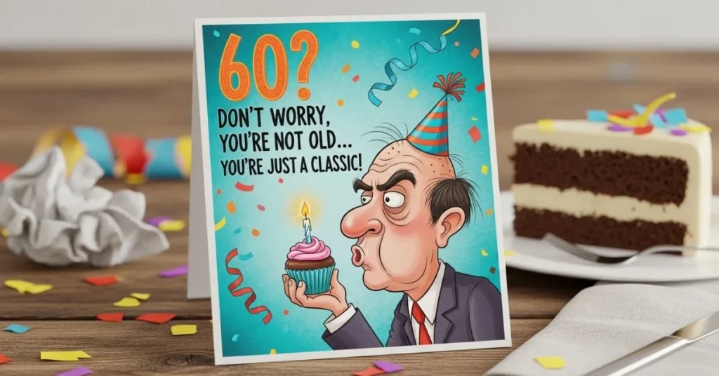 Funny 60th Birthday Wishes