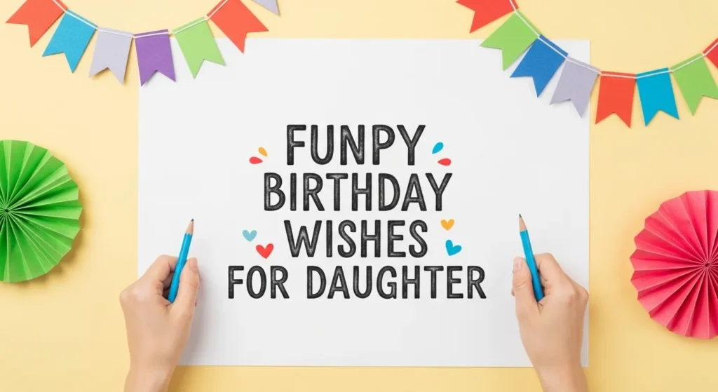 Funny Birthday Wishes for Daughter