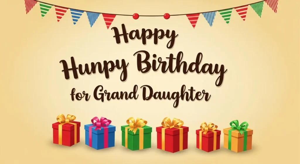 Funny Birthday Wishes for Grand Daughter 