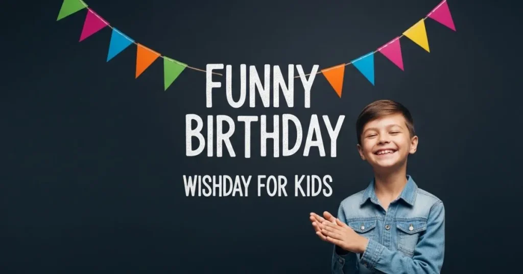 Funny Birthday Wishes for Kid