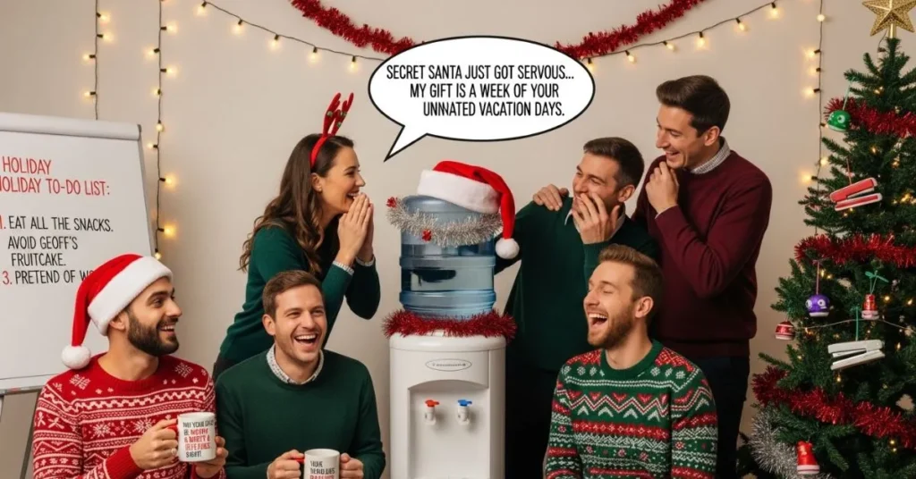 Funny Christmas Wishes for Colleagues