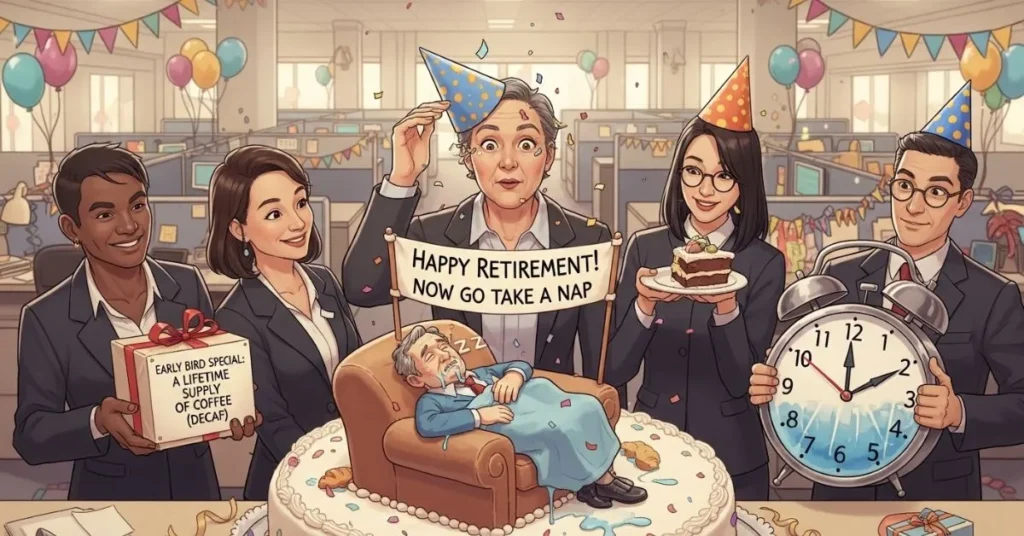 Funny Retirement Wishes for Coworker