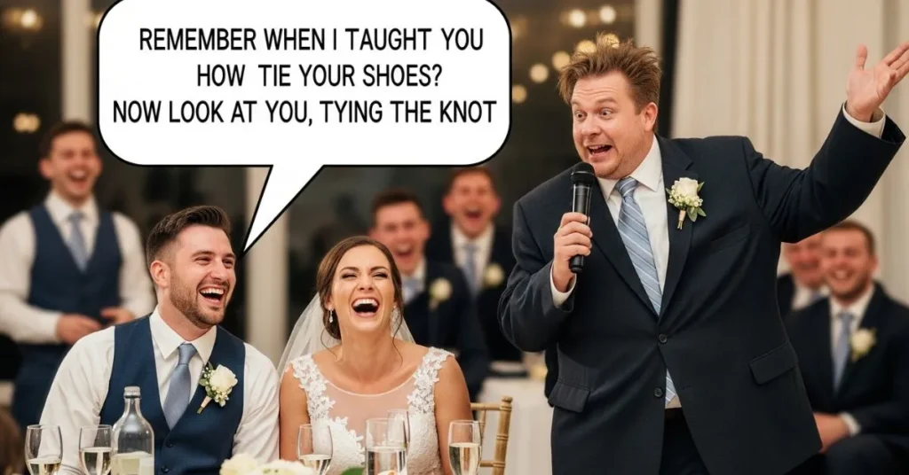 Funny Wedding Wishes for Brother