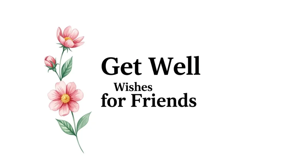 Get Well Wishes for Friends