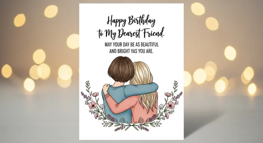 Heart Touching Birthday Wishes for Best Friend
