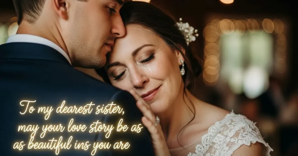 Heart Touching Wedding Wishes for Sister