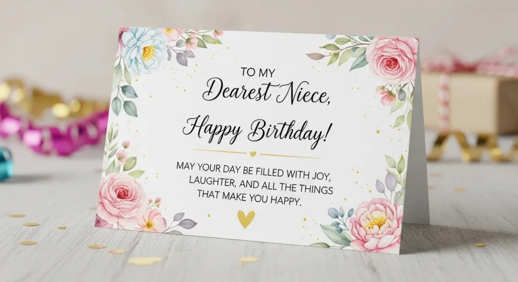 Heartfelt Birthday Wishes for Niece