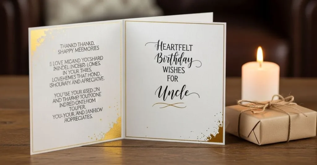 Heartfelt Birthday Wishes for Uncle