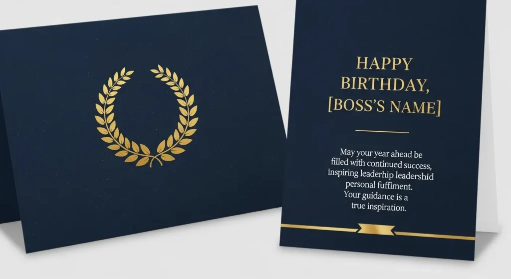 Inspirational Birthday Wishes for Boss