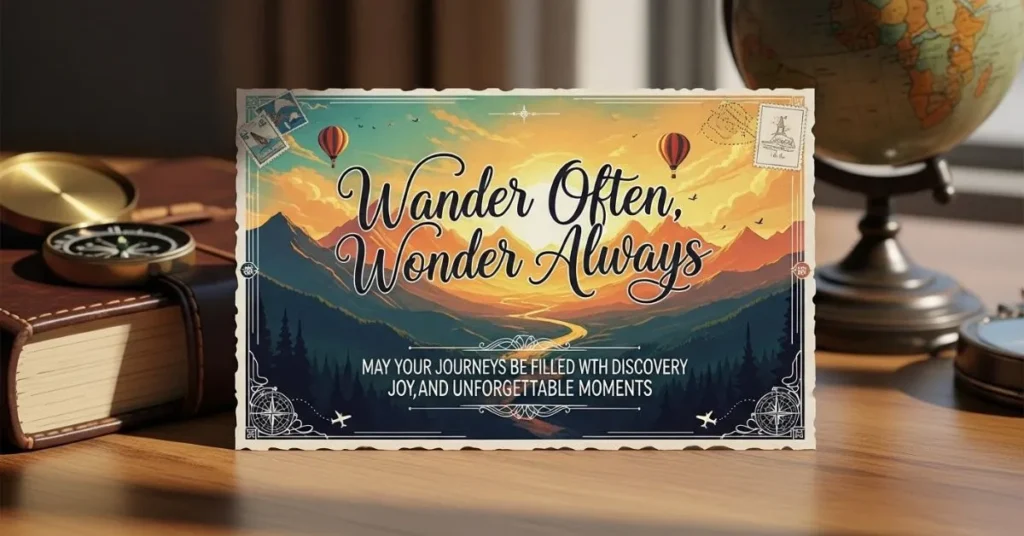 Inspirational Travel Wishes