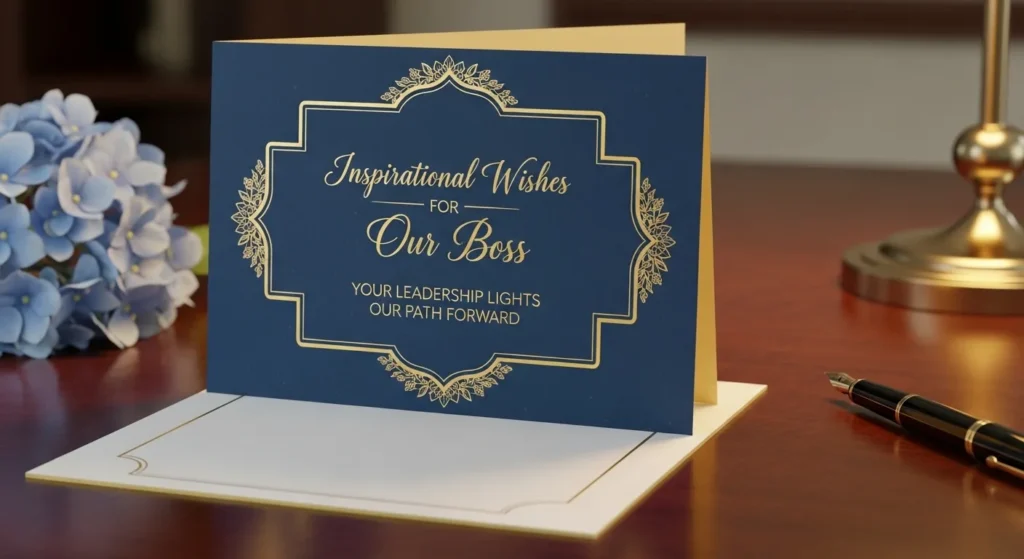 Inspirational Wishes for Boss Man