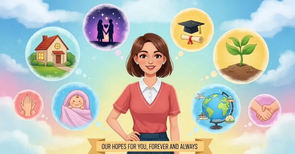 Parents Wishes for 30-Year-Old Daughter