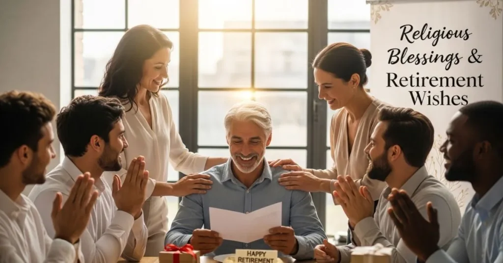 Religious Blessings Retirement Wishes for Coworker