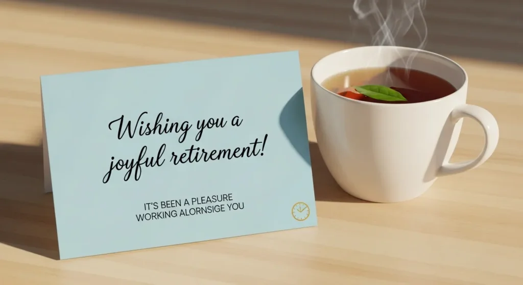 Retirement Wishes for Coworker