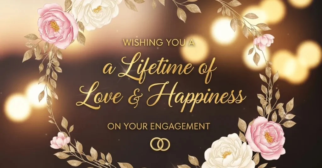 Romantic Engagement Wishes