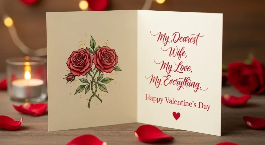 Romantic Valentine Wishes for Wife