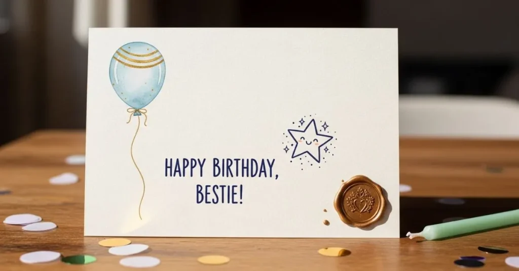 Short Birthday Wishes for My Bestie