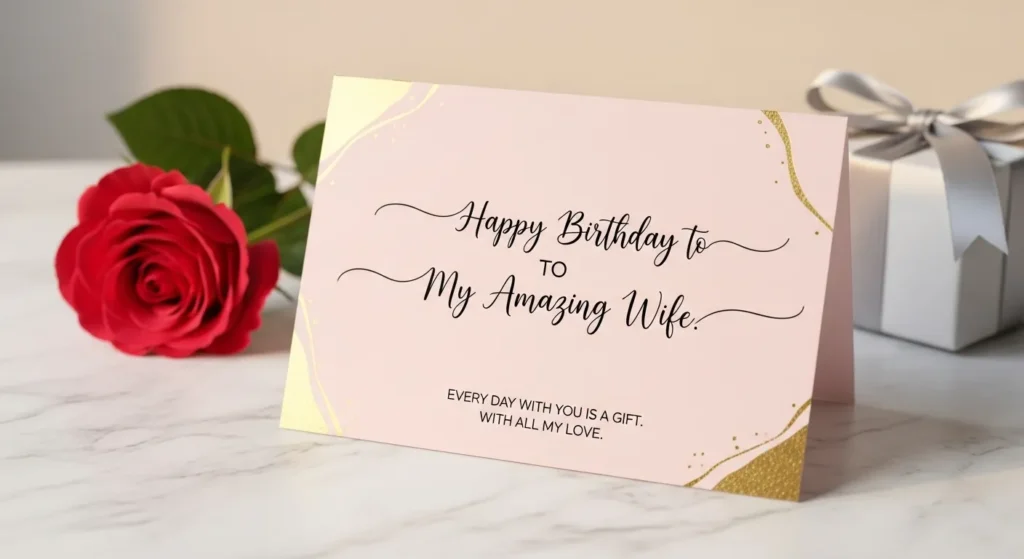 Short Birthday Wishes for Wife